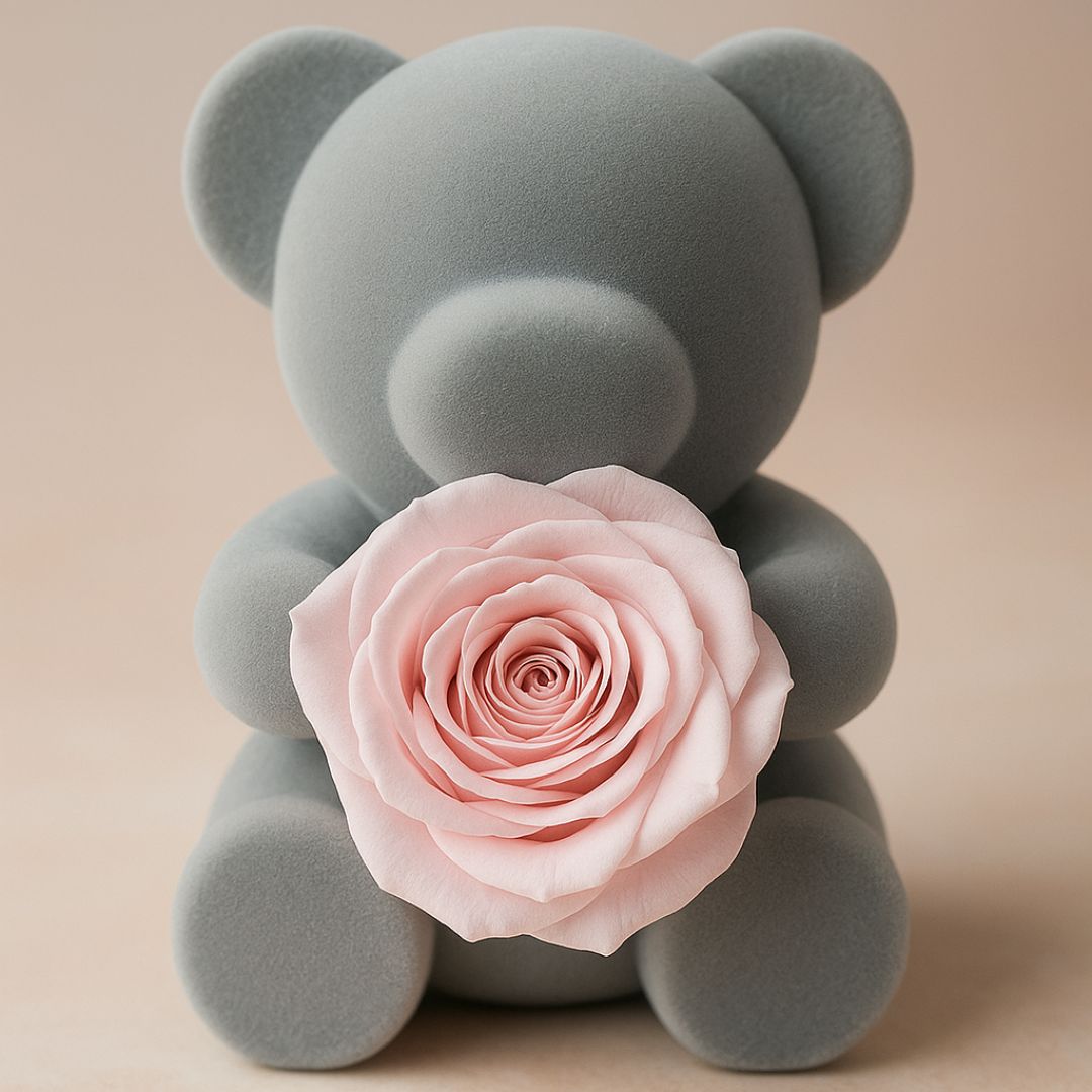 ForeverHug™ – Eternal Rose Bear Christmas Gift