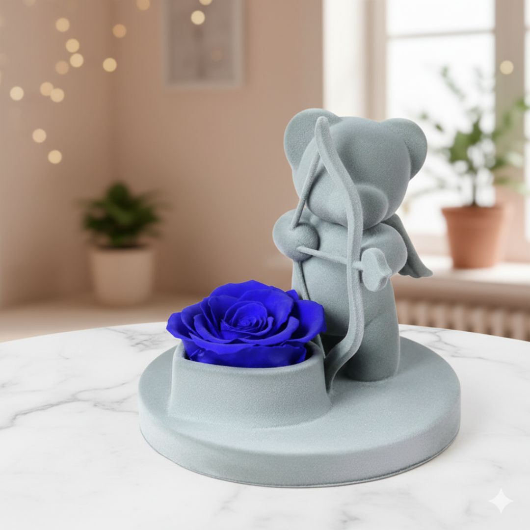 ForeverHug™ – Eternal Rose Bear Christmas Gift