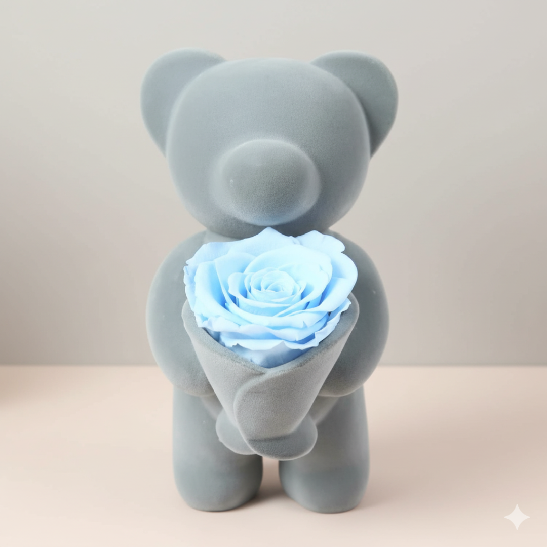 ForeverHug™ – Eternal Rose Bear Christmas Gift