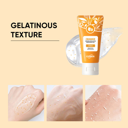 Orange Exfoliating Whitening Gel Exfoliating Gel