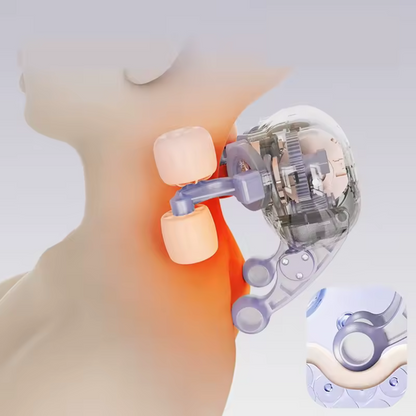 CalmRelief™ – Neck & Back Shiatsu Massager with Heat