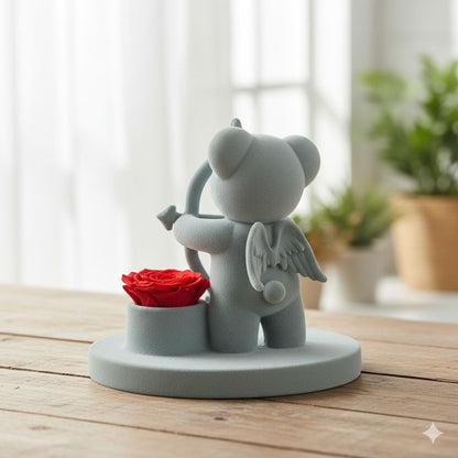 ForeverHug™ – Eternal Rose Bear Christmas Gift