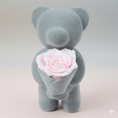 ForeverHug™ – Eternal Rose Bear Christmas Gift